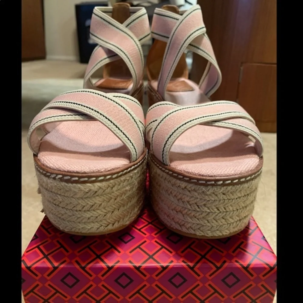 Tory Burch Frieda Espadrille Platform Sandal